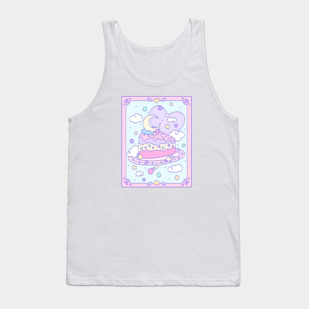 Let Them Eat Cake Tank Top by Cosmic Queers